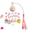 Music Rotating 0-1 Year Old Baby Remote Control Bed Bell Toy Soothing