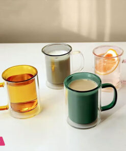 Neon Color Glass Double Wall Mug - Image 6
