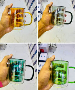 Neon Color Glass Double Wall Mug - Image 7