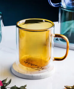 Neon Color Glass Double Wall Mug - Image 5
