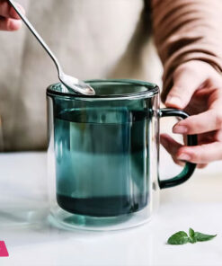 Neon Color Glass Double Wall Mug - Image 3