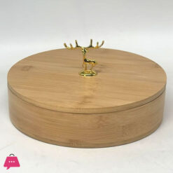 Nut Dry Fruit Candy Bamboo Luxury Gift Packaging Box Multifunctional Snack Box