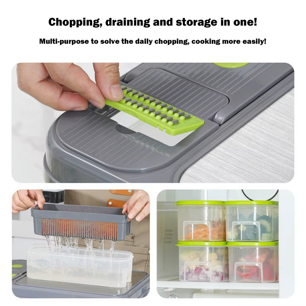 Onion Chopper Onion Food Slicer Chopper Kitchen Vegetable Spiralizer And Veggie Slicer For Onion Cucumber Potatoes Tomato