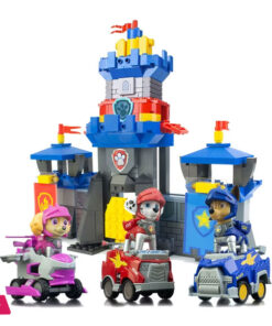 Paw Patrol Building Blocks Toys Rescue Knight Series Pullback Car Watchtower Rescue Base Command Center Lookout Tower Kids Gifts - Image 6