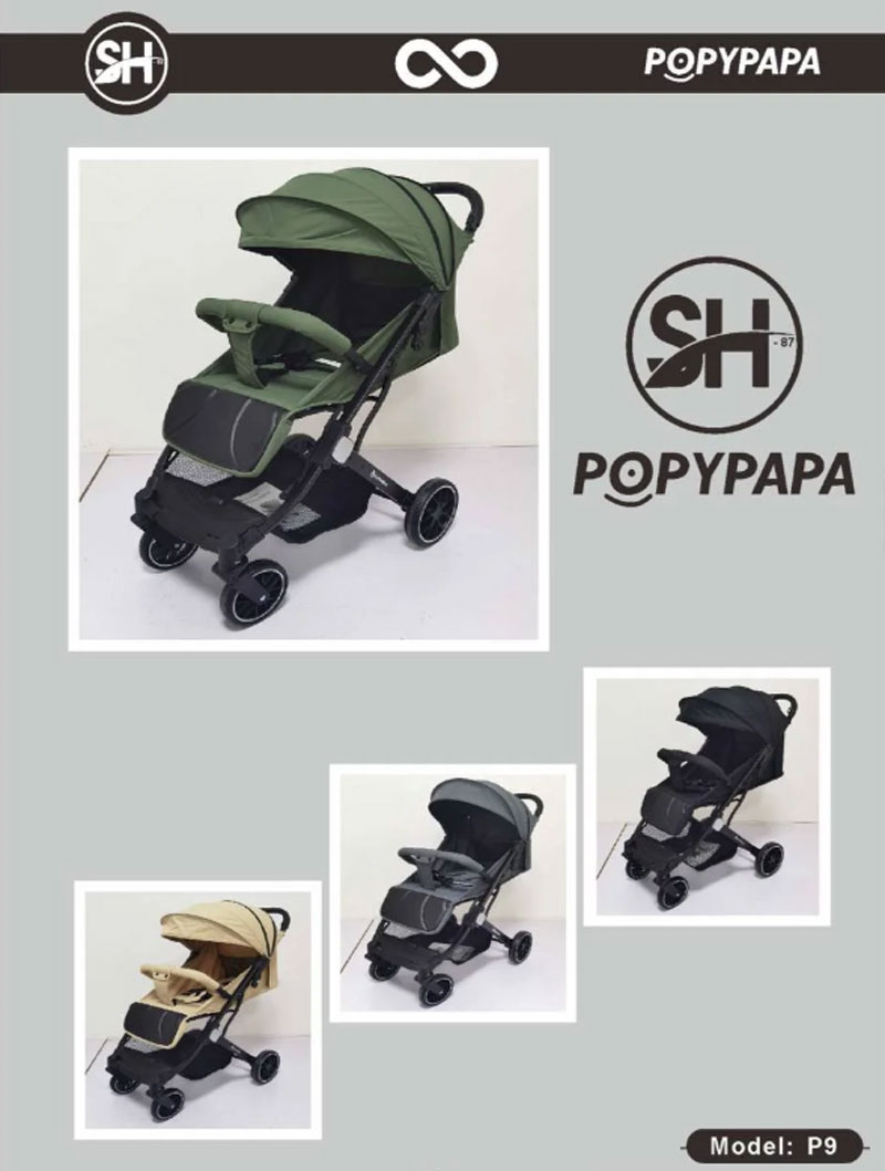 Popypapa Baby Shine Stroller P9