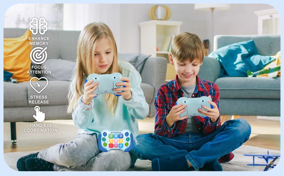 Quick Push Game Pad 5 Game Modes 999 Levels Electronic Pop Rgb Lighting Fidget Toys 15 Quick Push Game Pad 5 Game Modes 999 Levels Electronic Pop Rgb Lighting Fidget Toys