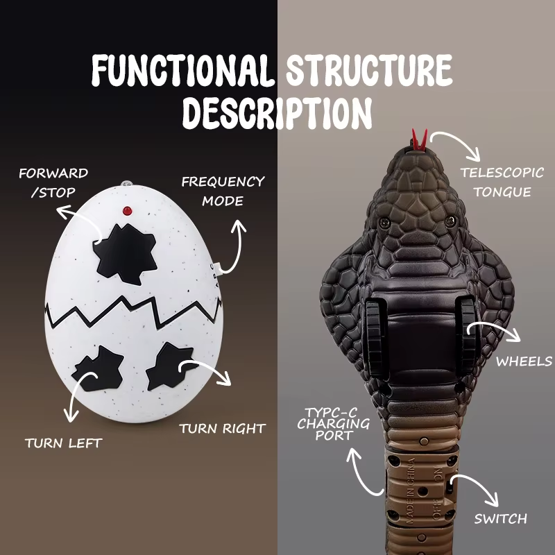 Rc Infrared Cobra Snake Remote Control
