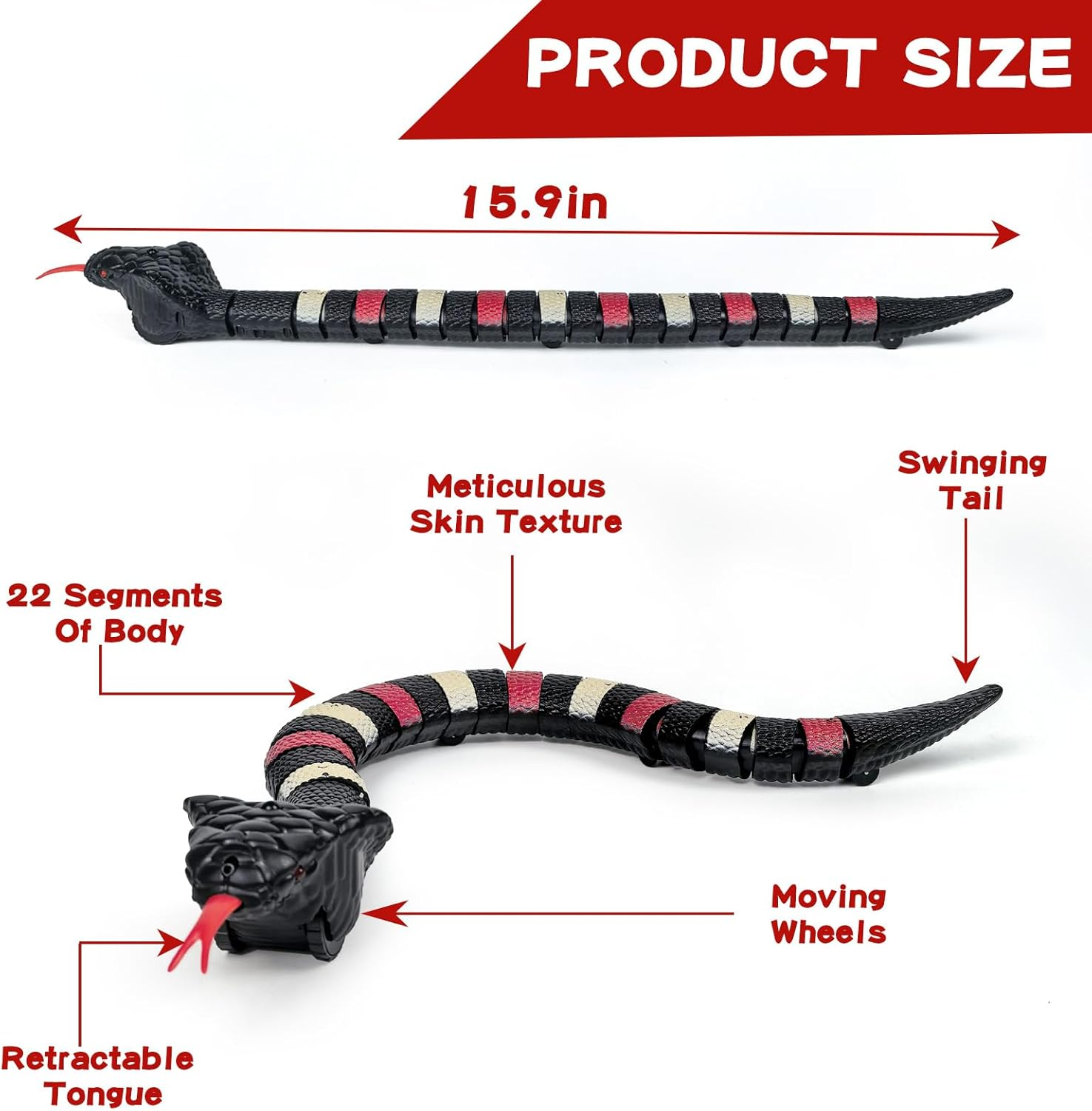 Remote Control Snake Toys