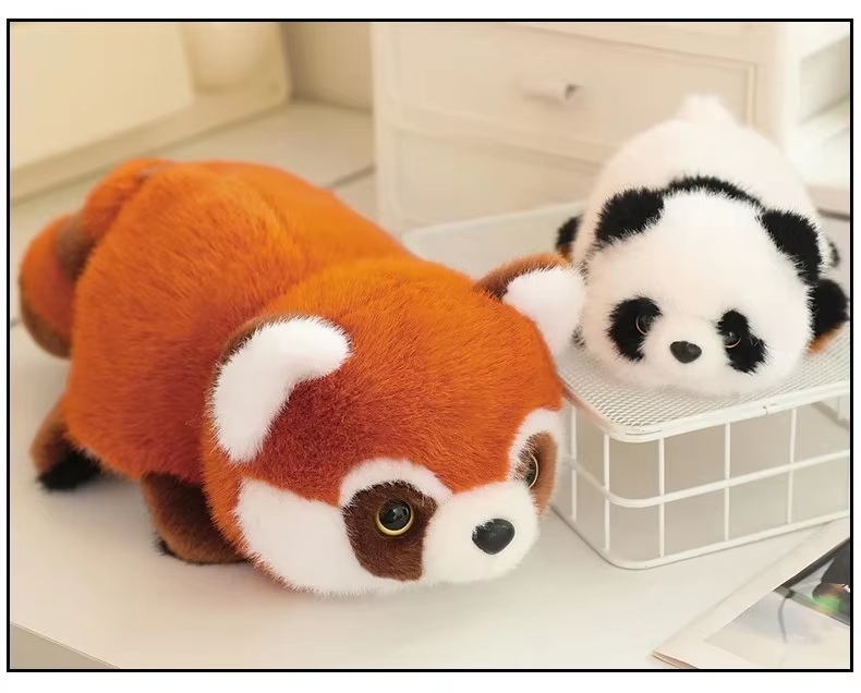 Reversible Flip Panda Flip Raccoon Toy Transform Panda Soft Pillow Children Gifts 16 Reversible Flip Panda Flip Raccoon Toy Transform Panda Soft Pillow Children Gifts