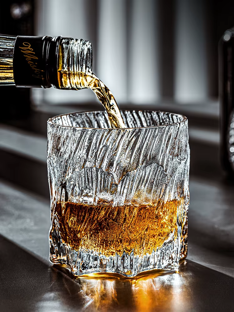 Simple Glass Iced American Latte Cup Juice Cup Cold Drink Cup Home Glass Water Glass Beer Glass Whiskey Glass Milk Glass