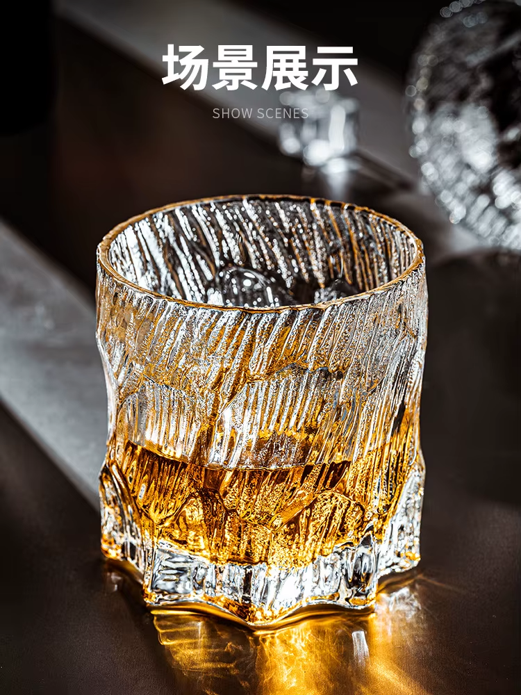 Simple Glass Iced American Latte Cup Juice Cup Cold Drink Cup Home Glass Water Glass Beer Glass Whiskey Glass Milk Glass