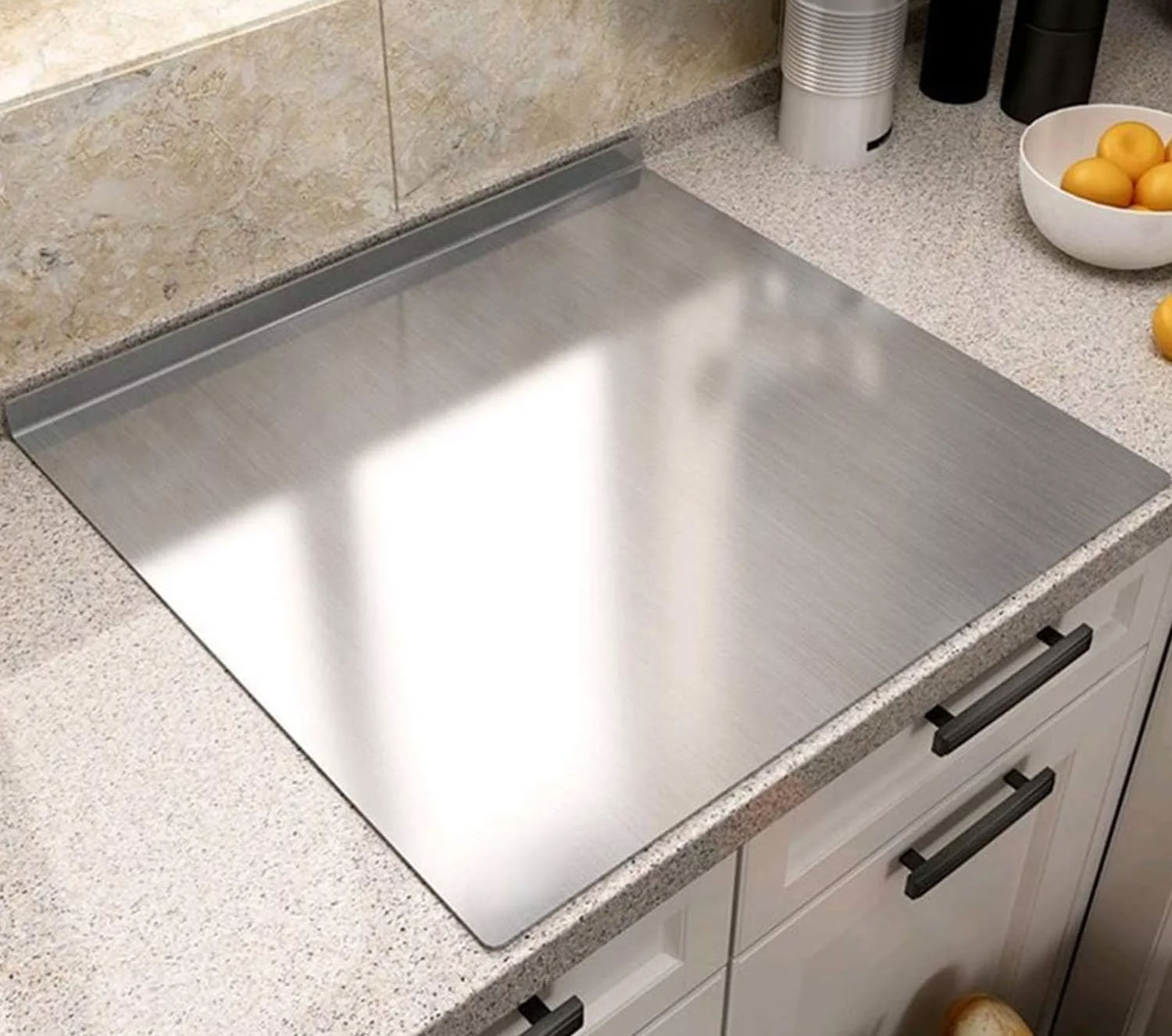 Cutting Boards Stainless Steel Chopping Board Food Grade Chopping Board With Protected Sheet Stainless Steel Chopping Board 50 X 40 Cm