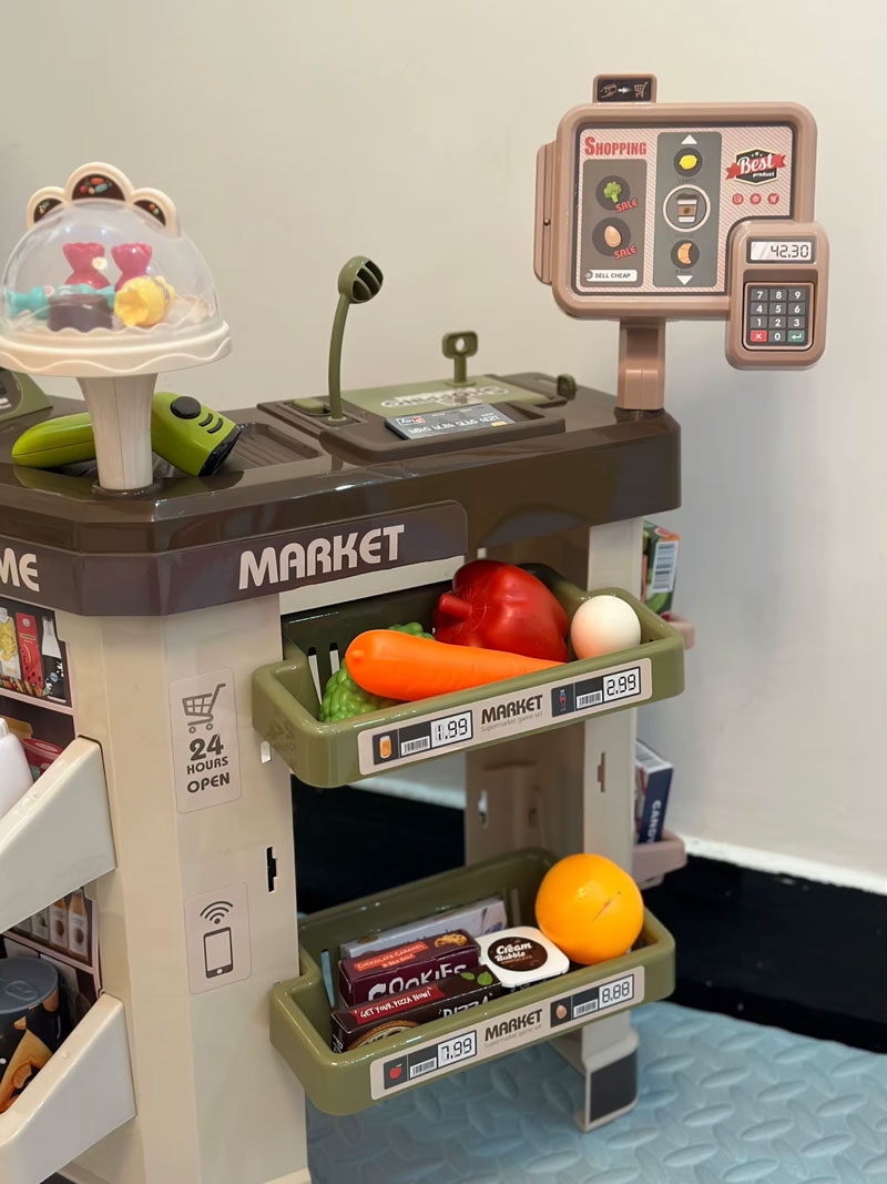 Super Market Trolley For Kids Play - 668 03