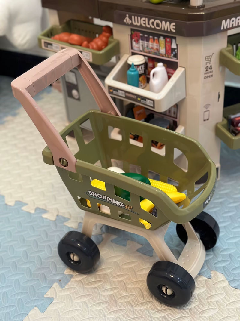 Super Market Trolley For Kids Play - 668 03