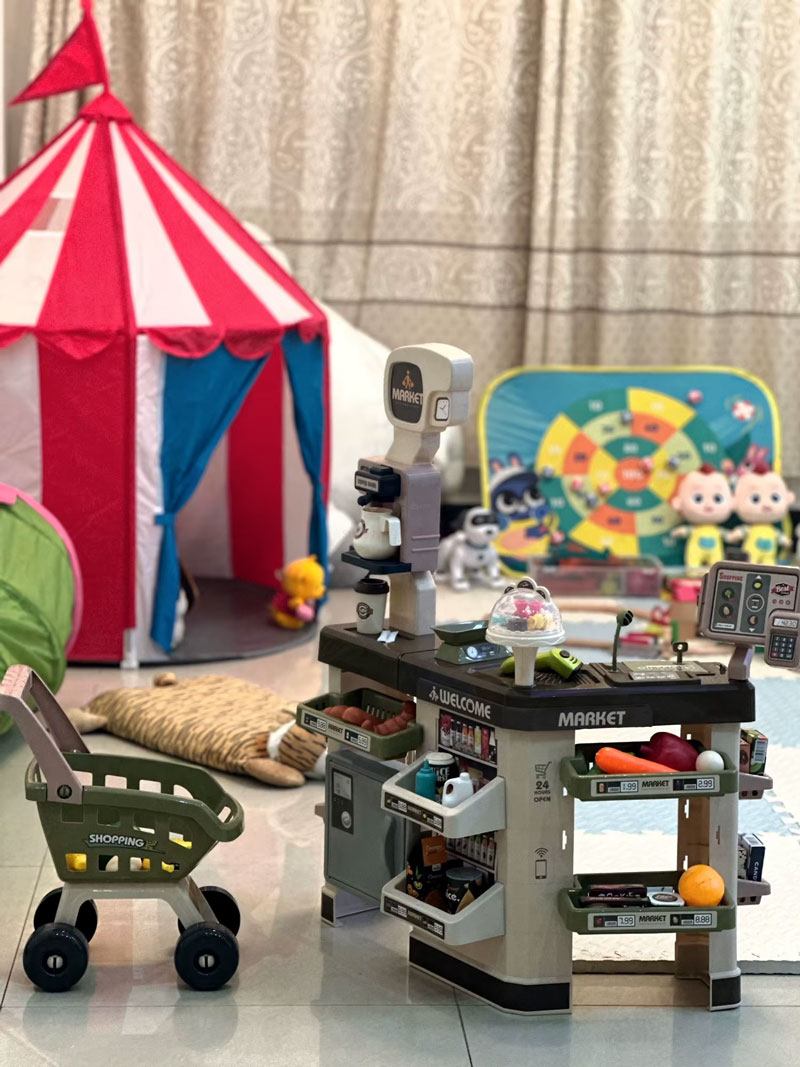 Super Market Trolley For Kids Play - 668 03