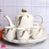 Tea Set With Kettle &Amp; Tray - 6 Cups
