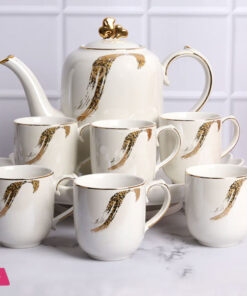 Tea Set With Kettle &Amp; Tray - 6 Cups 11 Tea Set With Kettle &Amp; Tray - 6 Cups - Image 3