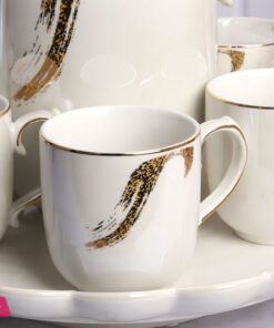 Tea Set With Kettle &Amp; Tray - 6 Cups 12 Tea Set With Kettle &Amp; Tray - 6 Cups - Image 4