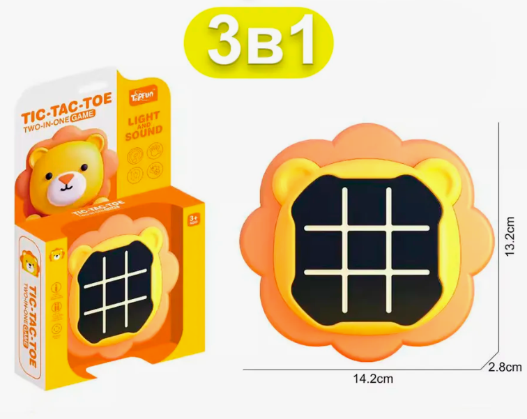 Tic Tac Toe With Light And Sound