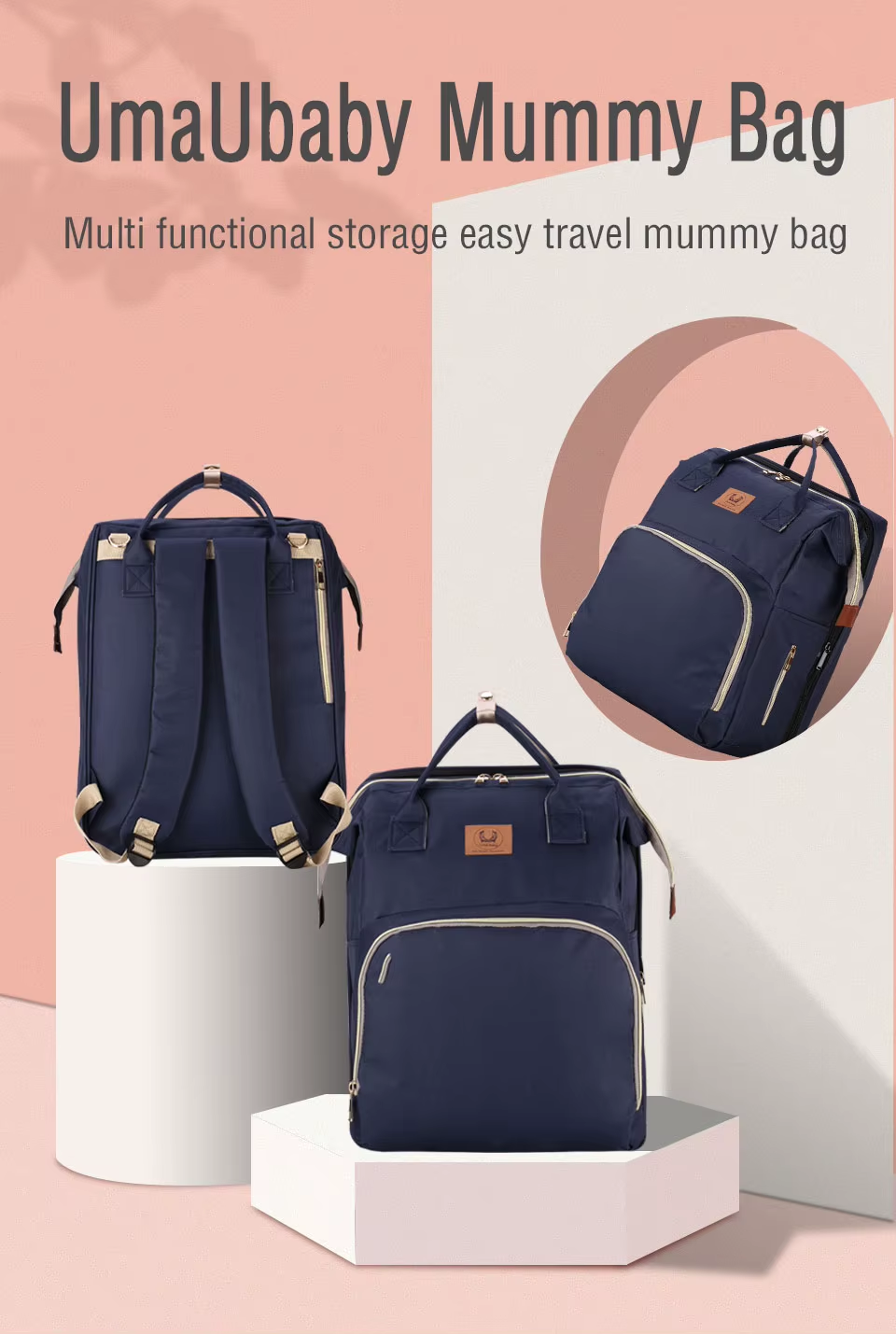 Umaubaby Pre-Design Baby Diaper Bag Waterproof Maternity Bag For Stroller Nappy Bag Large Capacity Multifunction Mummy Bags New - Aliexpress 1501