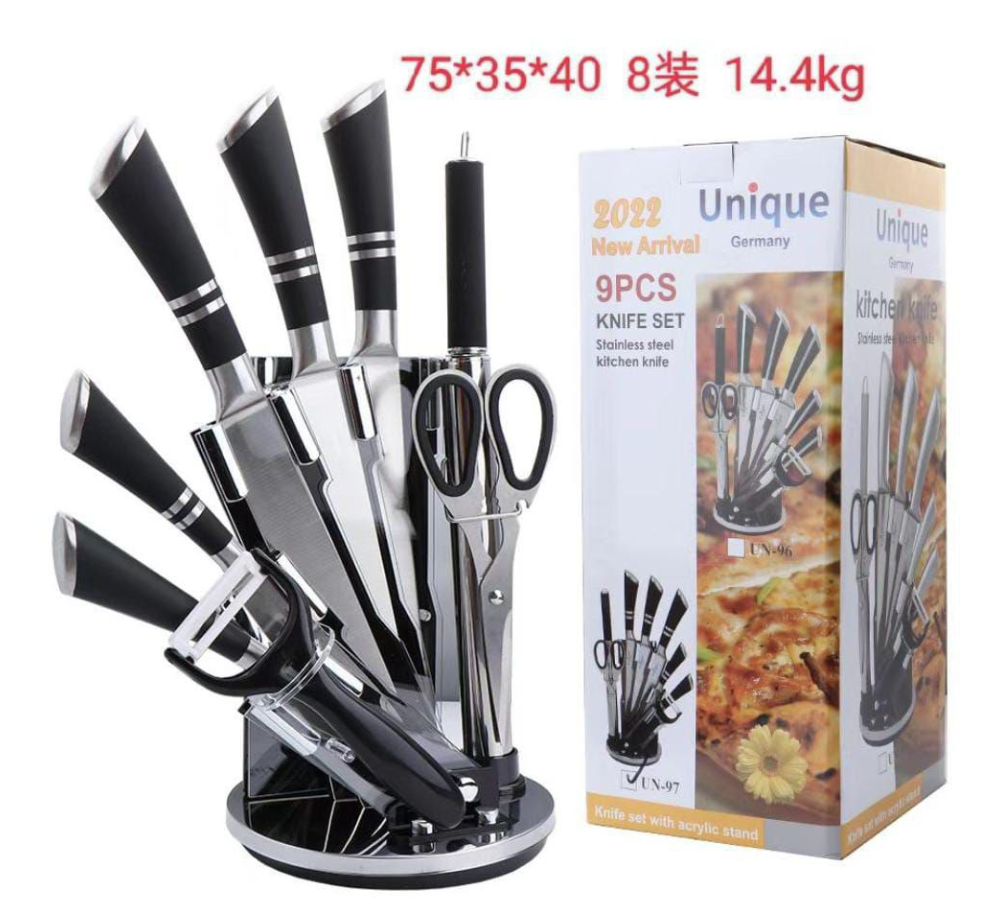 Unique Germany 9 Psc Knife Set