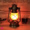 Vintage Kerosene Lantern  Sensor Lamp Table Night Light Creative Bar Cafe LED Camping Lights 35CM