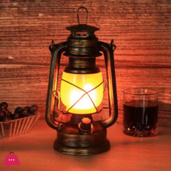 Vintage Kerosene Lantern  Sensor Lamp Table Night Light Creative Bar Cafe LED Camping Lights 35CM
