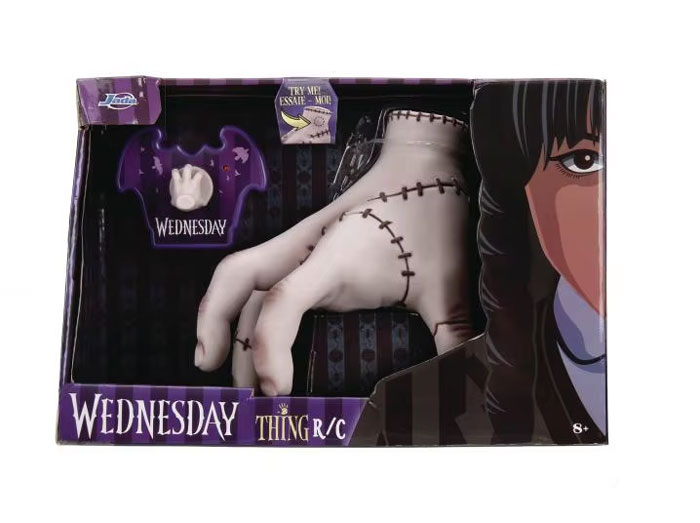 Wednesday Addams Thing Remote Control Hand Toy Action Figures