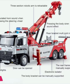 1:18 Rescue Tanker Double Ditch Obstacle Clearing Toy Car Model Alloy Diecast Sound Light 28 1:18 Rescue Tanker Double Ditch Obstacle Clearing Toy Car Model Alloy Diecast Sound Light - Image 3