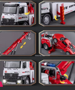 1:18 Rescue Tanker Double Ditch Obstacle Clearing Toy Car Model Alloy Diecast Sound Light 29 1:18 Rescue Tanker Double Ditch Obstacle Clearing Toy Car Model Alloy Diecast Sound Light - Image 4
