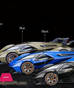1:22 Lambos Vision Gran Turismo V12 Gt Alloy Model Diecast Sound Super Racing Lifting Tail Hot Car Wheel For Children Gifts - Image 2