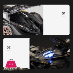 1:22 Lambos Vision Gran Turismo V12 Gt Alloy Model Diecast Sound Super Racing Lifting Tail Hot Car Wheel For Children Gifts