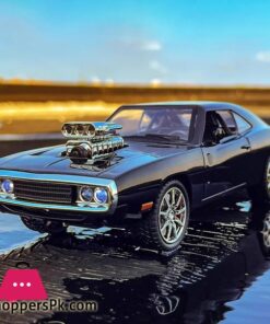 124 Scale Dodge Charger 1970 Muscle Car Diecast Model Fast Furious Dominic Toretto Black