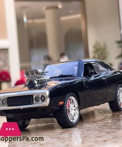 124 Scale Dodge Charger 1970 Muscle Car Diecast Model Fast Furious Dominic Toretto Black