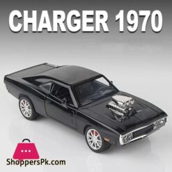124 Scale Dodge Charger 1970 Muscle Car Diecast Model Fast Furious Dominic Toretto Black