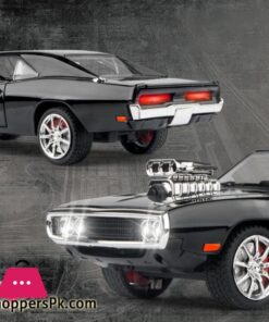 124 Scale Dodge Charger 1970 Muscle Car Diecast Model Fast Furious Dominic Toretto Black