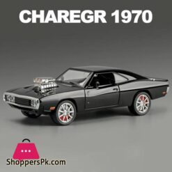124 Scale Dodge Charger 1970 Muscle Car Diecast Model Fast Furious Dominic Toretto Black