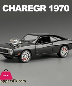 124 Scale Dodge Charger 1970 Muscle Car Diecast Model Fast Furious Dominic Toretto Black