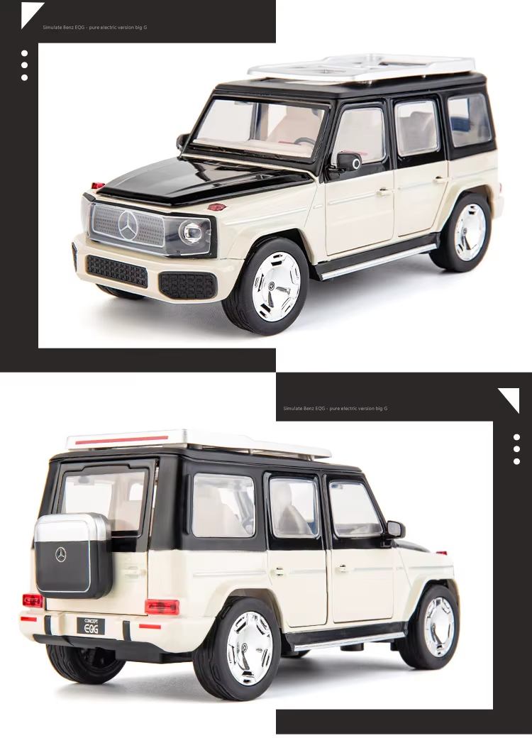 1:24 Eqg G65 G63 New Energy Car Model Diecasts Alloy Metal Toy Off-Road Vehicles Car Model Simulation Sound And Light Kids Gifts 29 1:24 Eqg G65 G63 New Energy Car Model Diecasts Alloy Metal Toy Off-Road Vehicles Car Model Simulation Sound And Light Kids Gifts