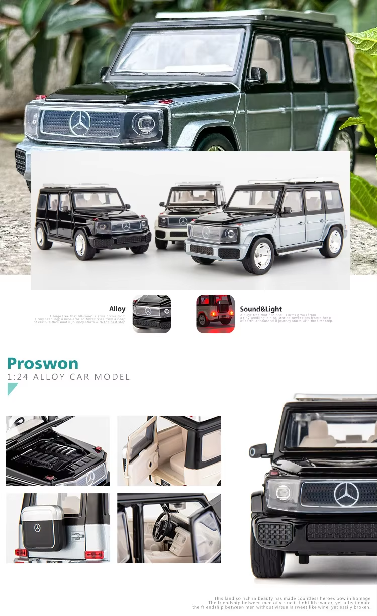 1:24 Eqg G65 G63 New Energy Car Model Diecasts Alloy Metal Toy Off-Road Vehicles Car Model Simulation Sound And Light Kids Gifts 14 1:24 Eqg G65 G63 New Energy Car Model Diecasts Alloy Metal Toy Off-Road Vehicles Car Model Simulation Sound And Light Kids Gifts