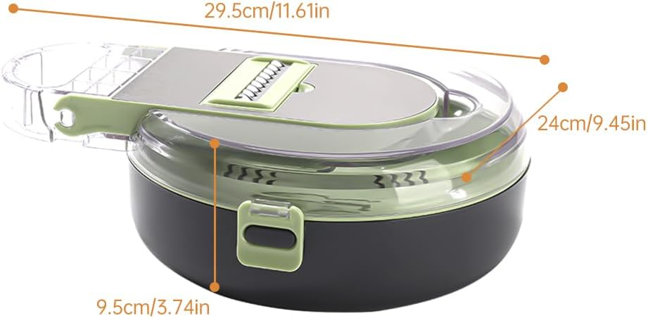 13 In 1 Onion Chopper Vegetable Chopper With Container Multifunctional