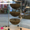 High Quality 3 Tier Fruit Basket