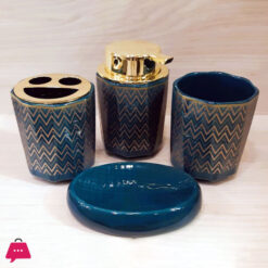 4-Piece Ceramic Bathroom Set