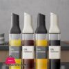 500Ml Sauce Dispenser Glass Oil Bottle Gravity Openning Oil Bottle