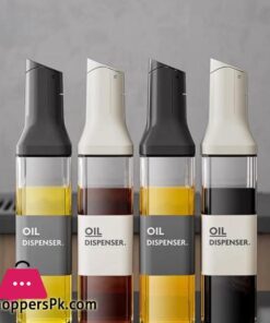 500ml Sauce Dispenser Glass Oil Bottle Gravity Openning Oil Bottle