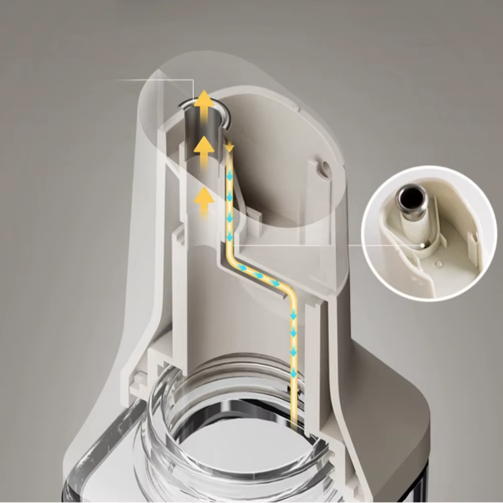 500Ml Sauce Dispenser Glass Oil Bottle Gravity Openning Oil Bottle