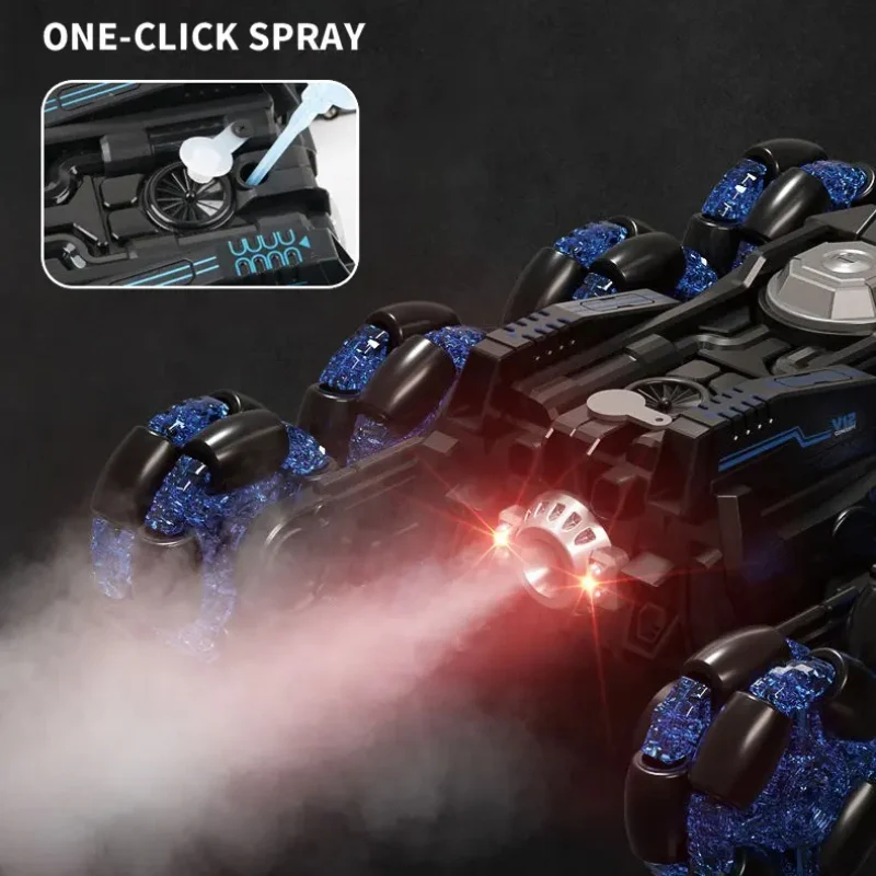 8 Wheels Stunt Remote Control Spray Car 5 8 Wheels Stunt Remote Control Spray Car