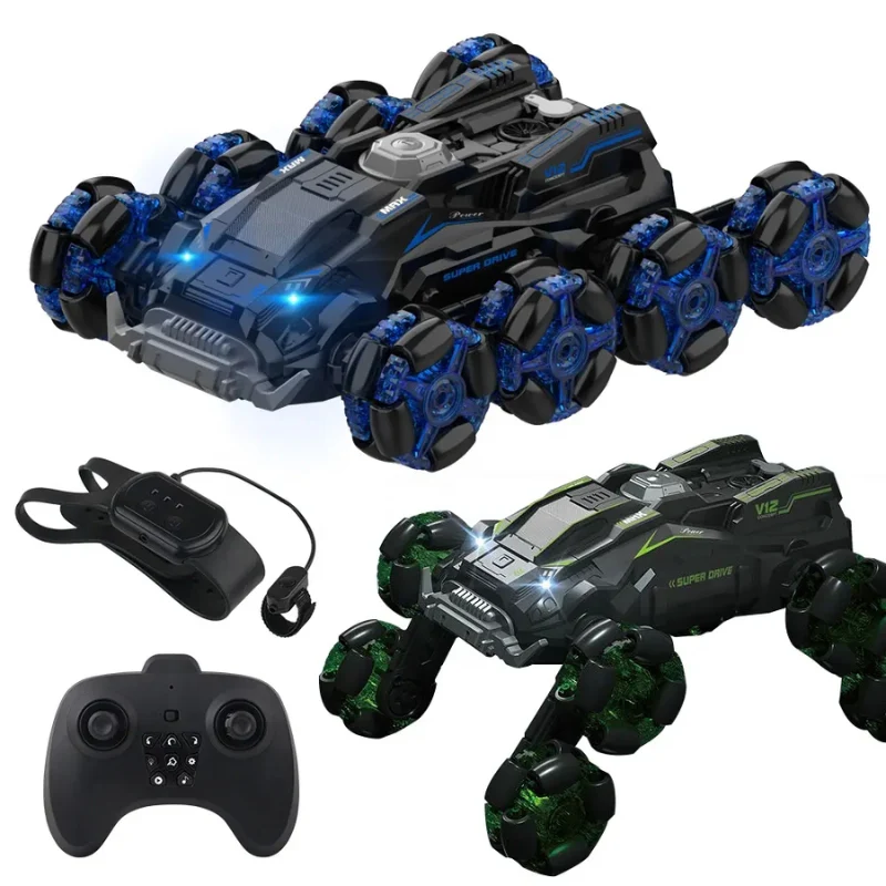 8 Wheels Stunt Remote Control Spray Car 6 8 Wheels Stunt Remote Control Spray Car