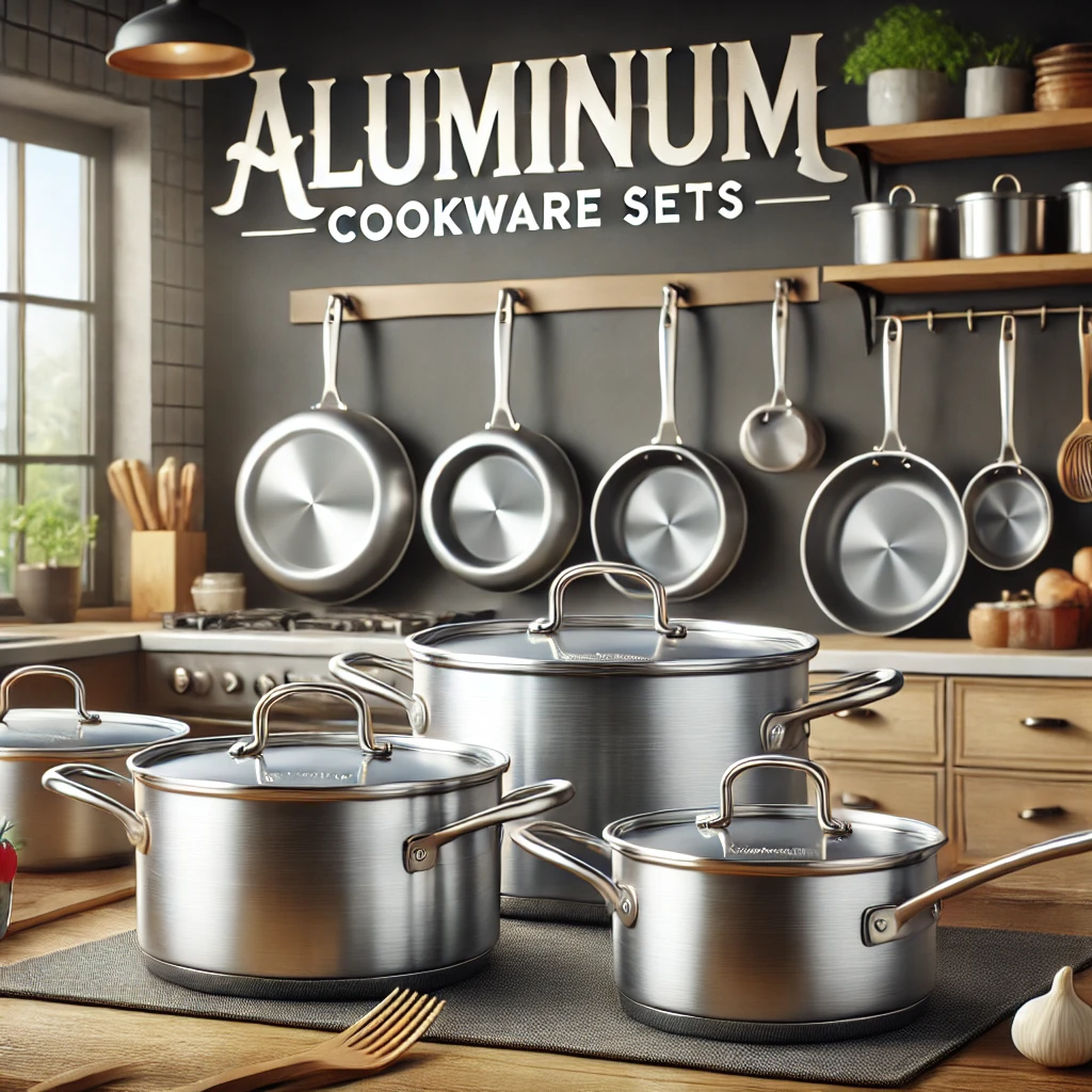 Silver / Aluminium Cookware Sets