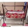 Big Bearing Heavy Gauge Pipe Born Baby Swinging Cradle with Free Sleeping Net Cloth